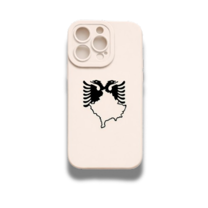 Kosovo - Albanien Unity Hülle – Creme