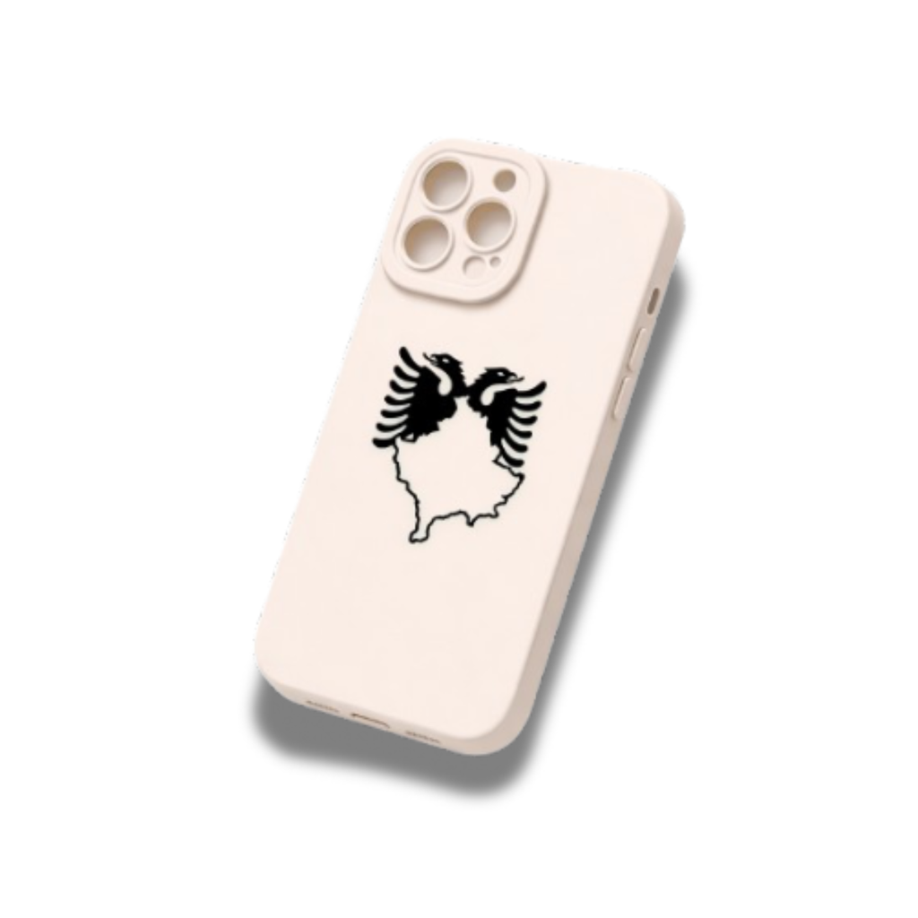 Kosovo - Albanien Unity Hülle – Creme