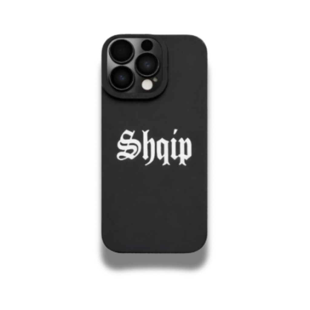 Shqip Hülle - schwarz