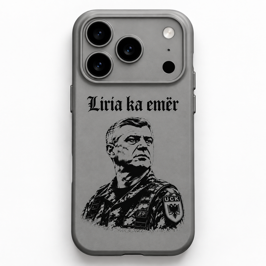 Hashim Thaçi – Liria ka Emër Hülle Grau